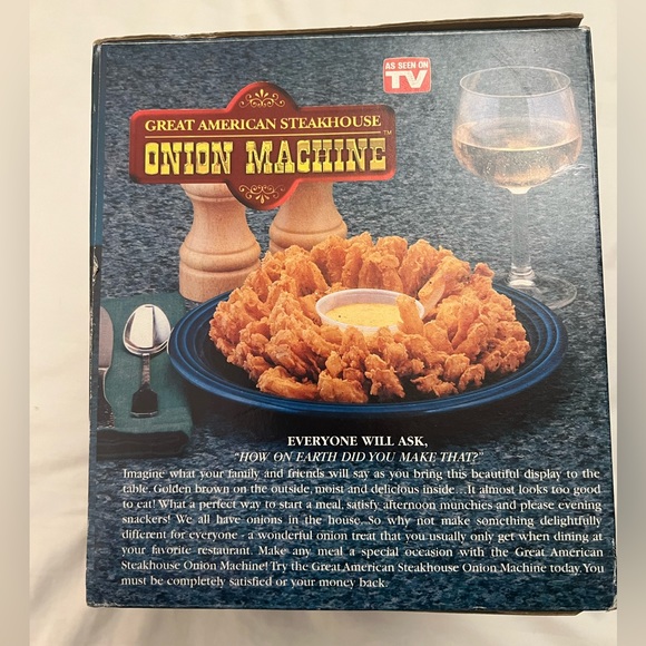 Great American Steakhouse Onion Machine - Picture 3 of 5